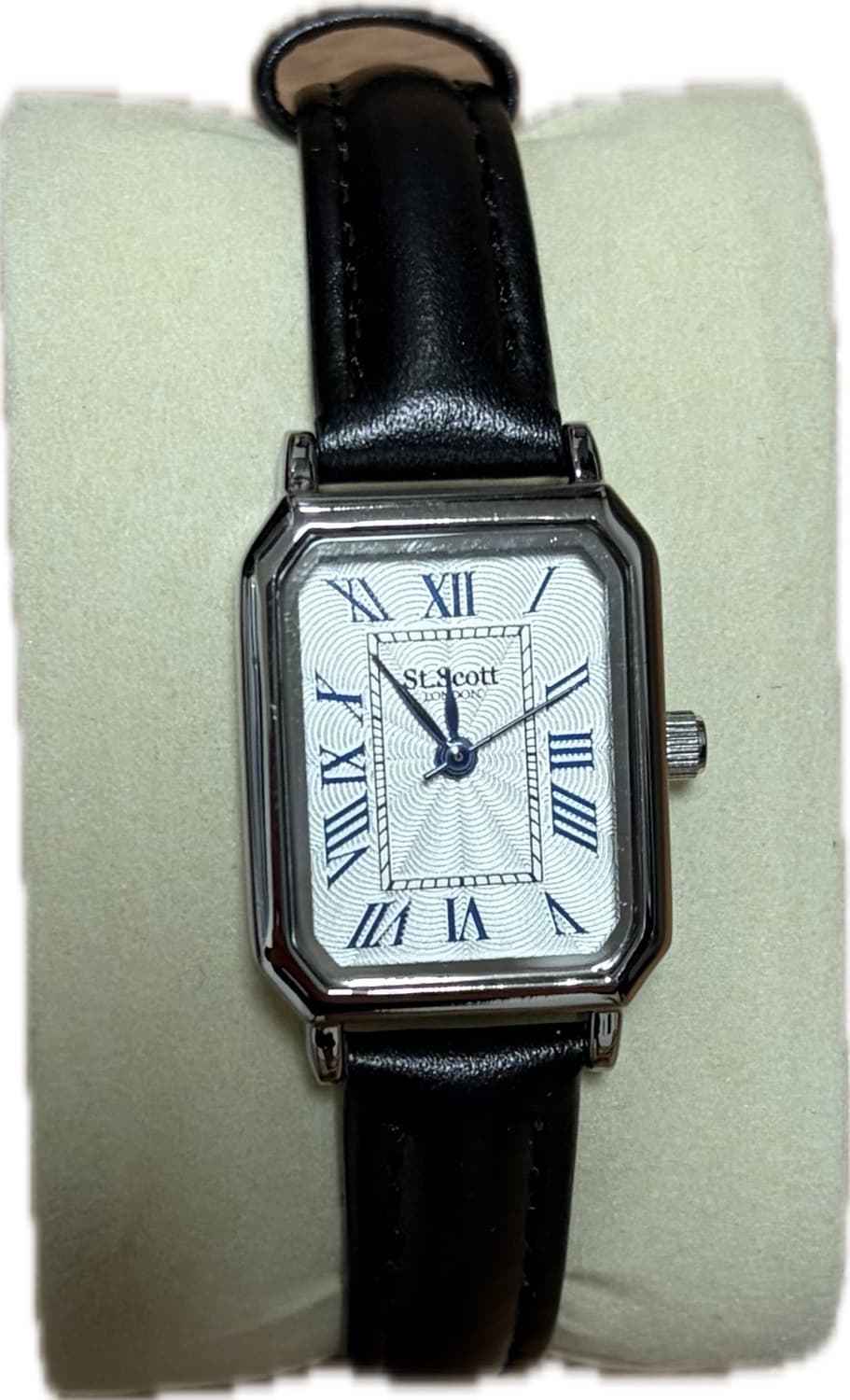 세인트스코트런던 브렌타 레더 워치 - 실버블랙 / ST5088SWBK 상품이미지2