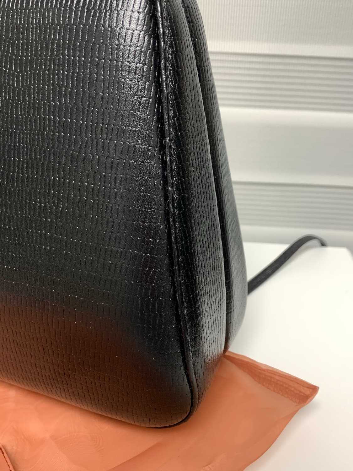 아카이브앱크 쉘틴백 리자드블랙 상품이미지7