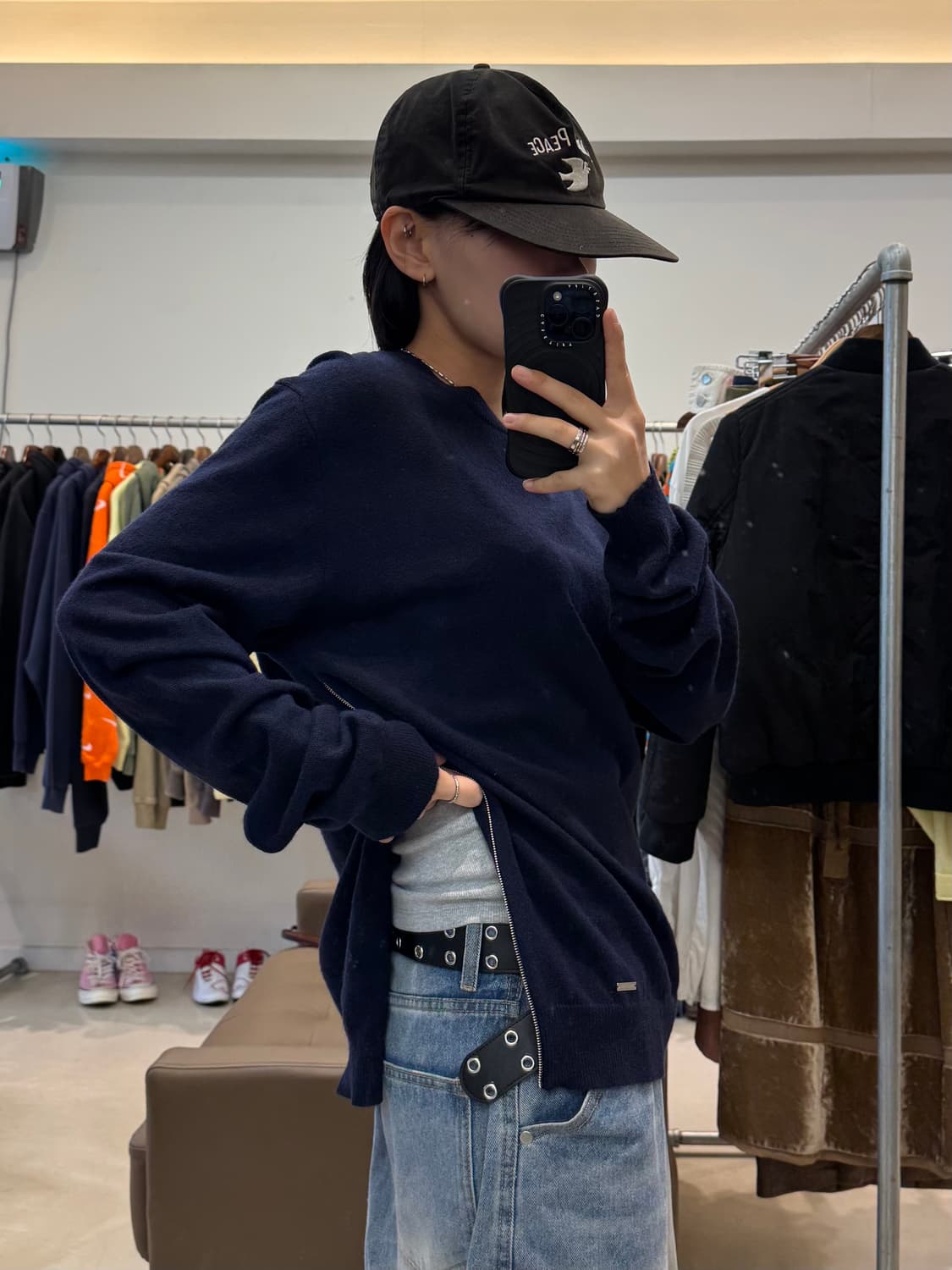 디스퀘어드2 사이드 지퍼 니트 상품이미지5