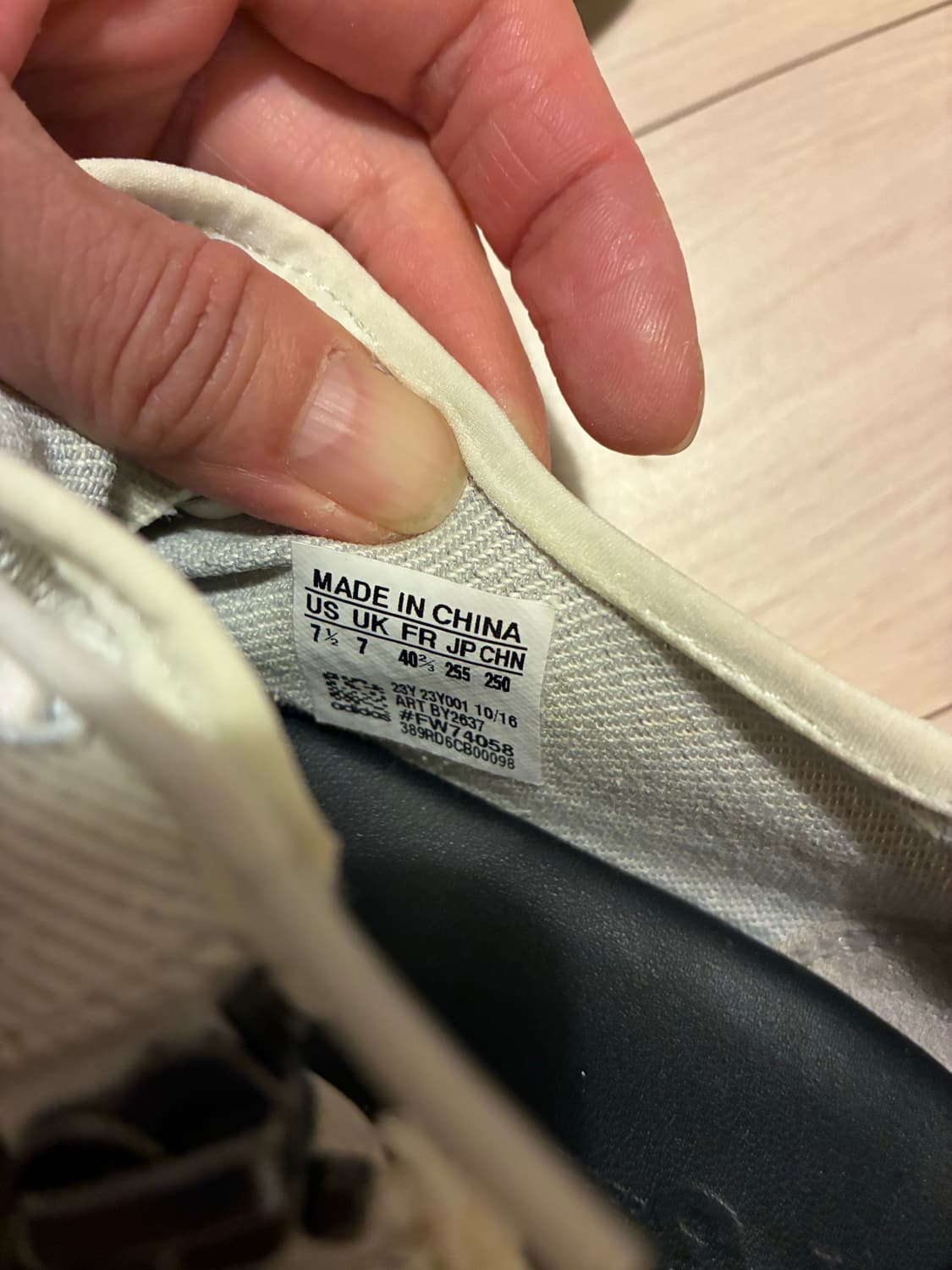 [정품] Y-3 요지야마모토 지퍼 캔버스 스니커즈 (255-260) 상품이미지7