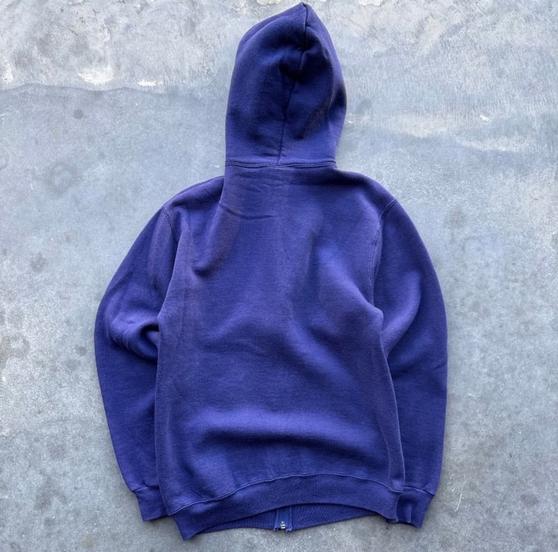 🇺🇸70년대 러셀 애슬래틱 후드집업 네이비퍼플 M 상품이미지5