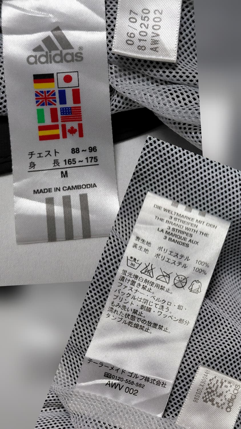 [M] 아디다스 클라이마프루프 반팔 바람막이 (하프집업/올드스쿨) 상품이미지6