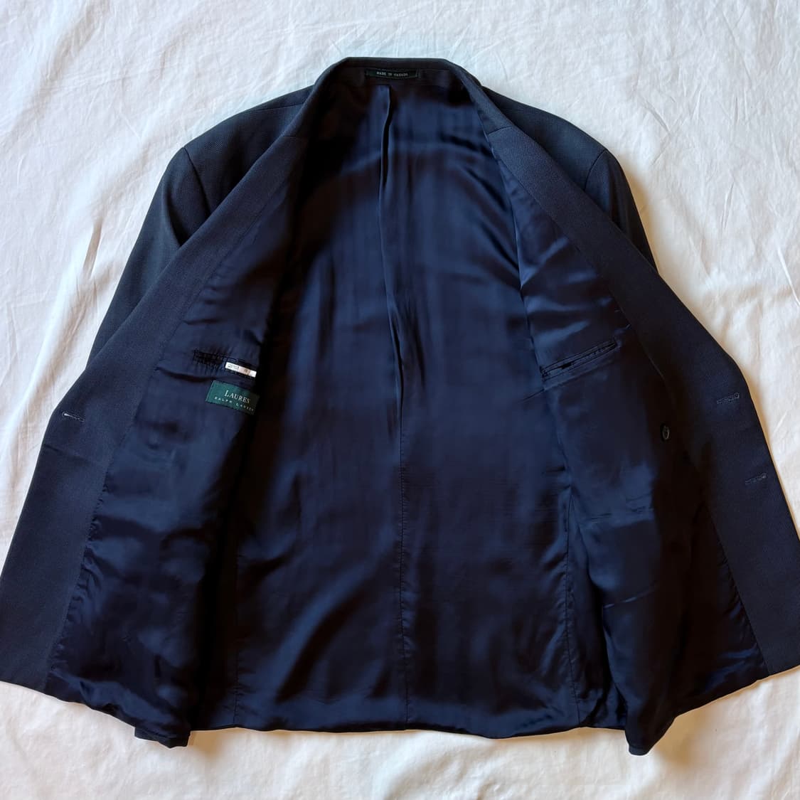 [48R] 80s CANADA 로렌 랄프 로렌 울캐시미어 더블 블레이저 상품이미지4