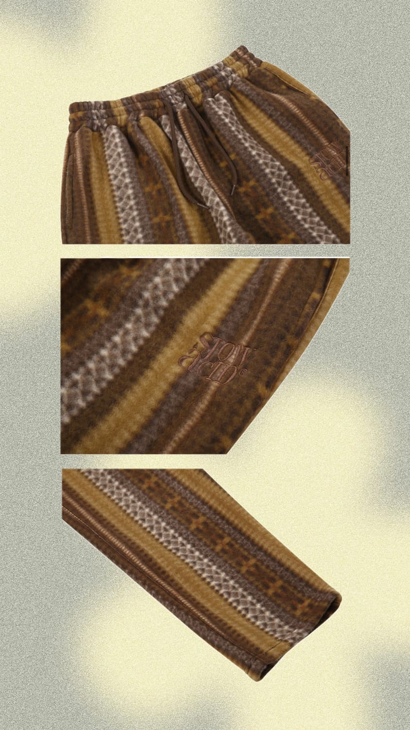 플리스 스트링 팬츠 상품이미지3