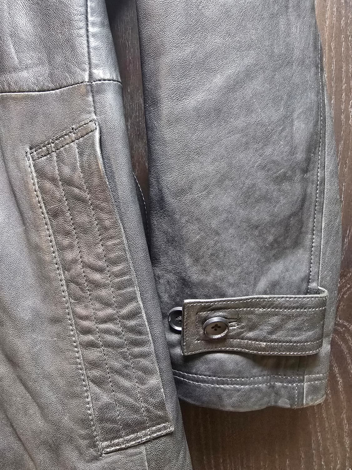 일본 토네이도 마트의 고품질 양가죽 자켓입니다. 상품이미지2