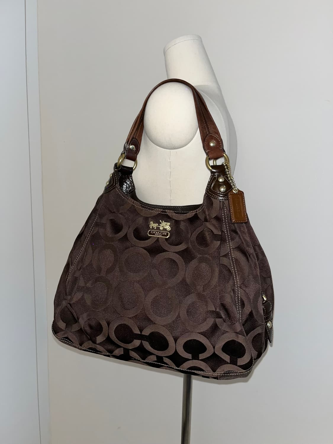 📦90ss Coach Brown shoulder bag 상품이미지2