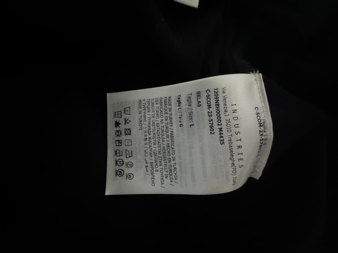 몽클레어 릭오웬스 블랙 코튼팬츠 L 상품이미지7