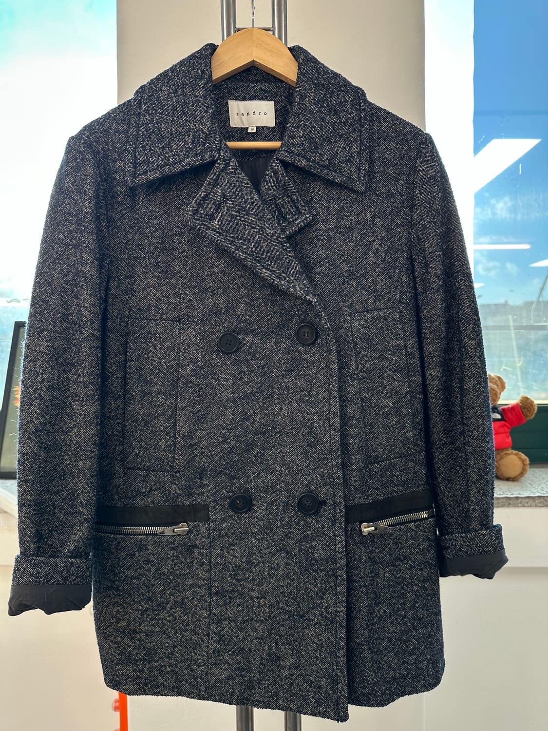 산드로 여성 코트 38사이즈 상품이미지1