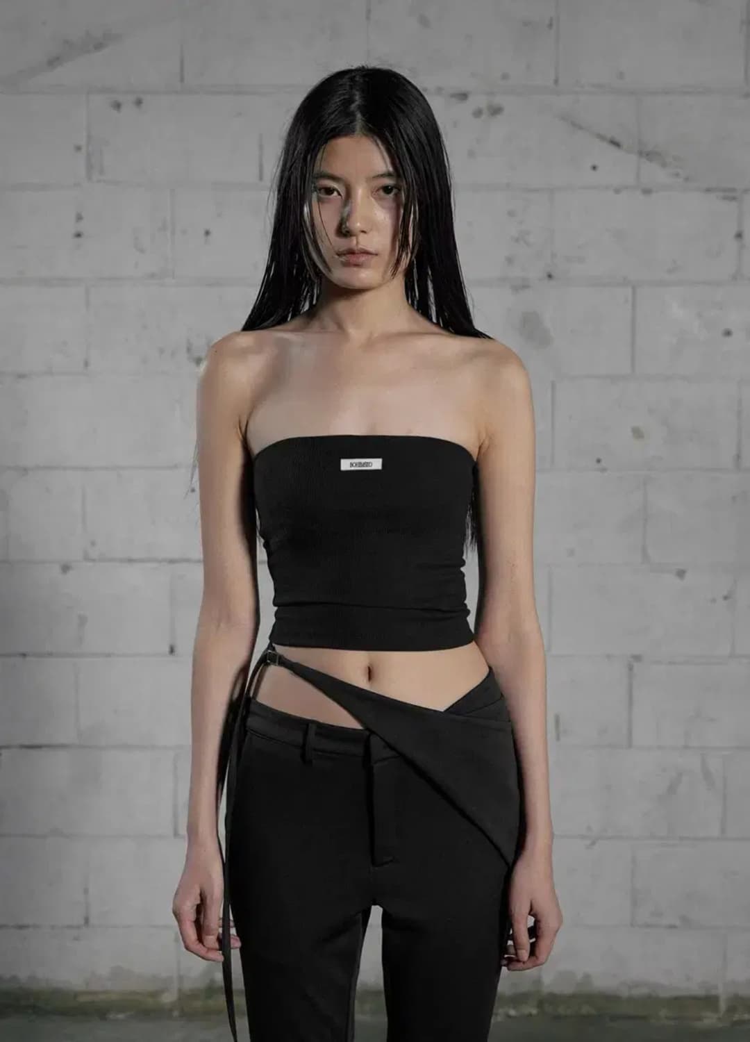 보헤미안서울 베이직 튜브탑 블랙 상품이미지2