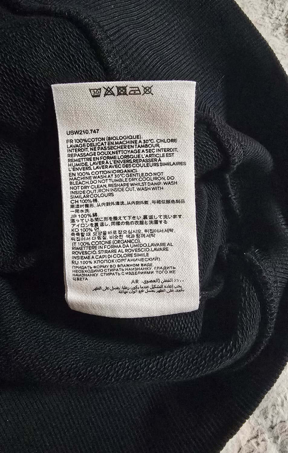 아미 파리스 프랑스 후드티 티셔츠
블랙 XL사이즈(국내 105) 상품이미지6