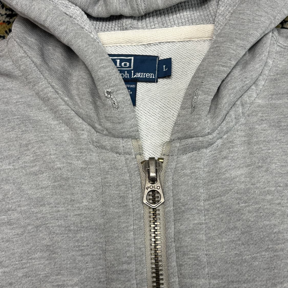 [L] 폴로 랄프로렌 그레이 후드 집업 상품이미지6