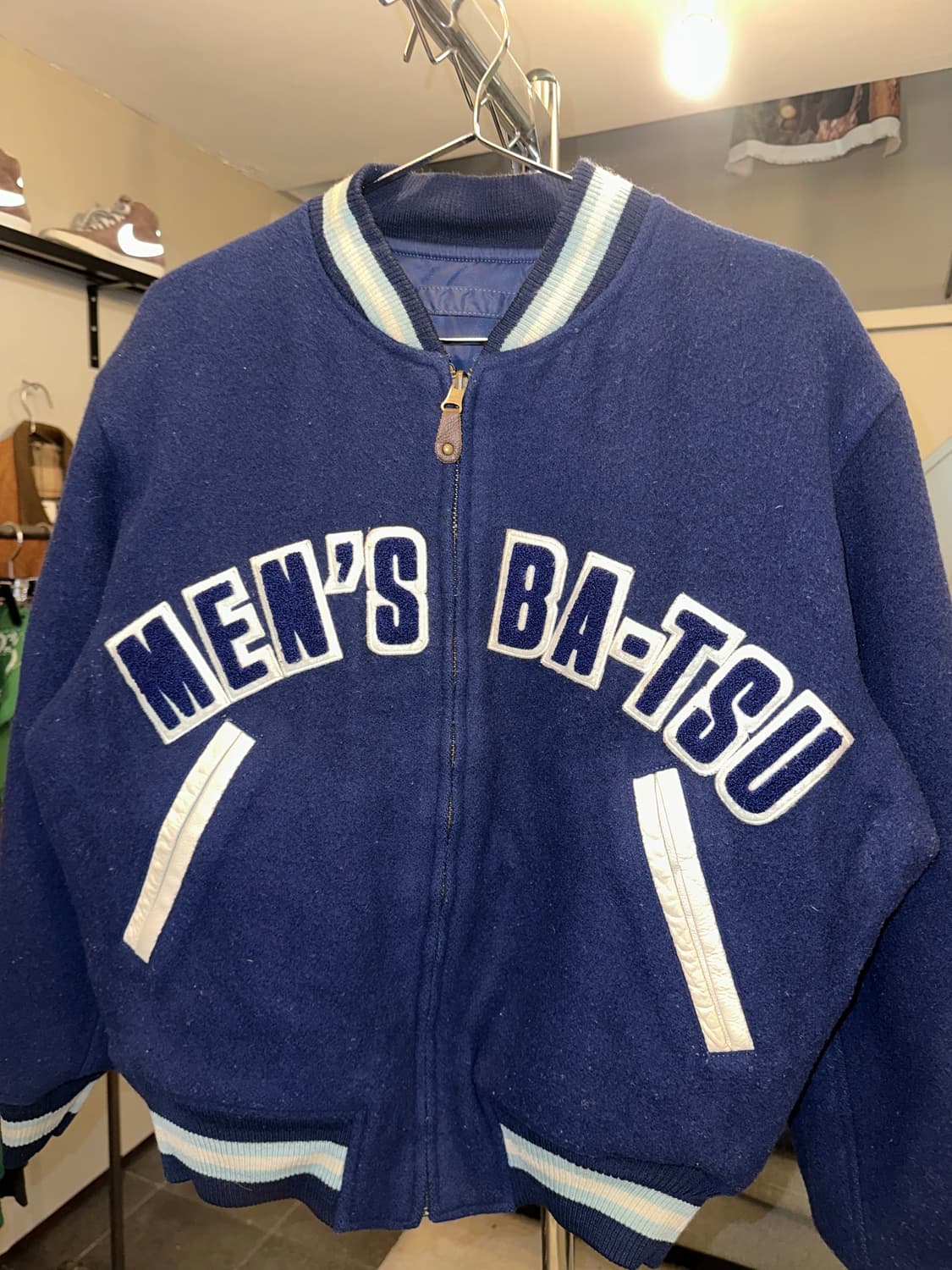 90‘s Men’s Ba-Tsu reversible bomber JK 상품이미지9