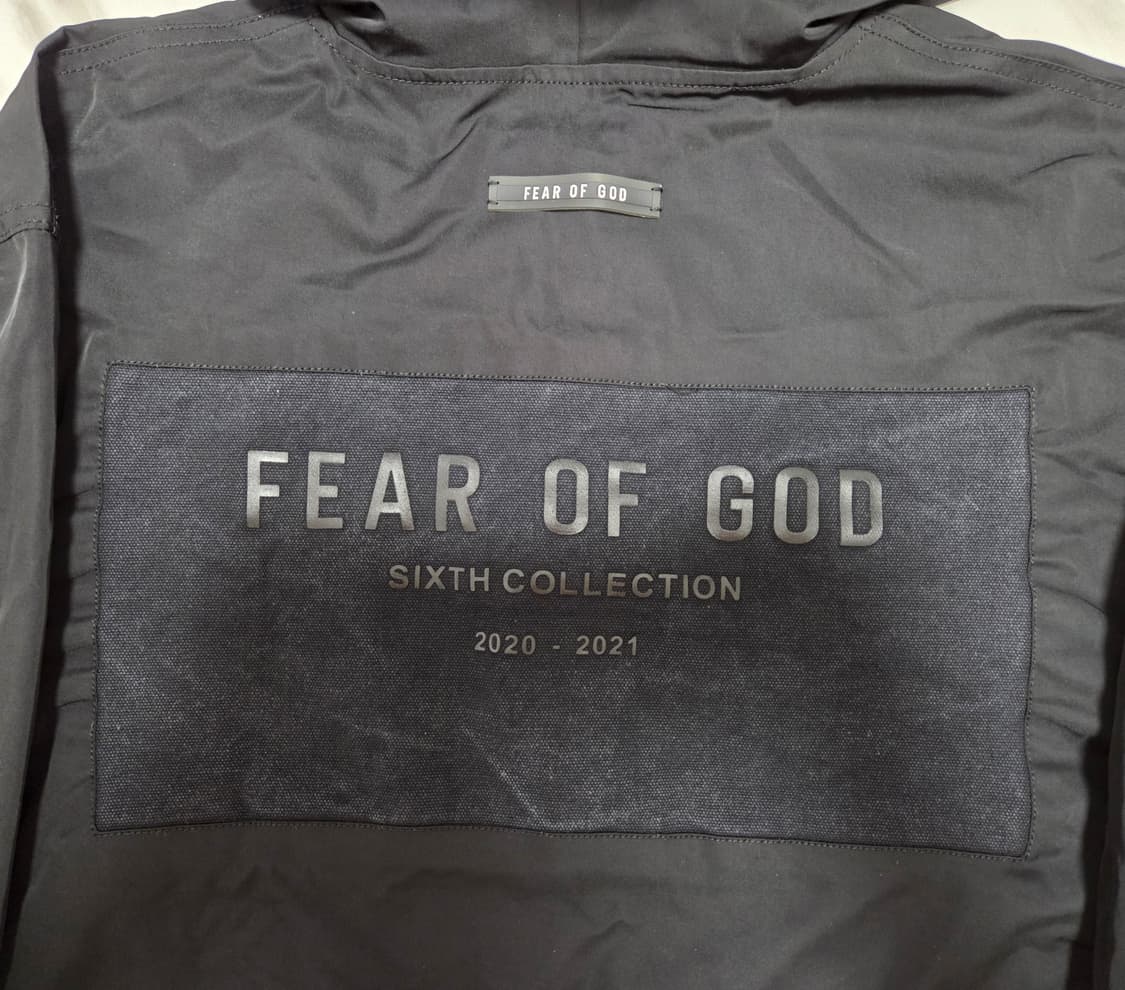 피어오브갓 나일론 풀집업 자켓 상품이미지8