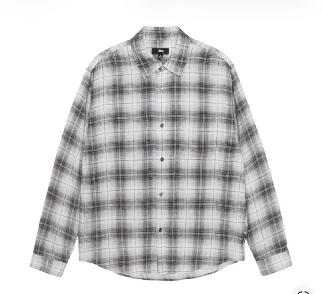 스투시 플레이드 셔츠 (24ss) M 상품이미지1