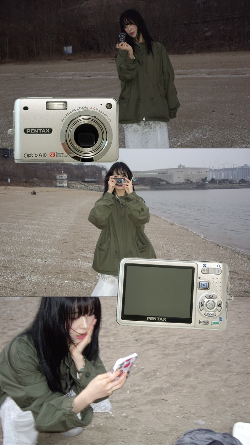 작례O, 아련미…🫧) PENTAX Optio A10 상품이미지1