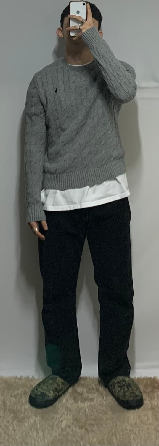 폴로 랄프로렌 꽈배기 니트 상품이미지5