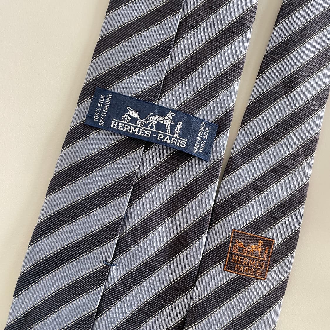 에르메스 스트라이프 넥타이 상품이미지8