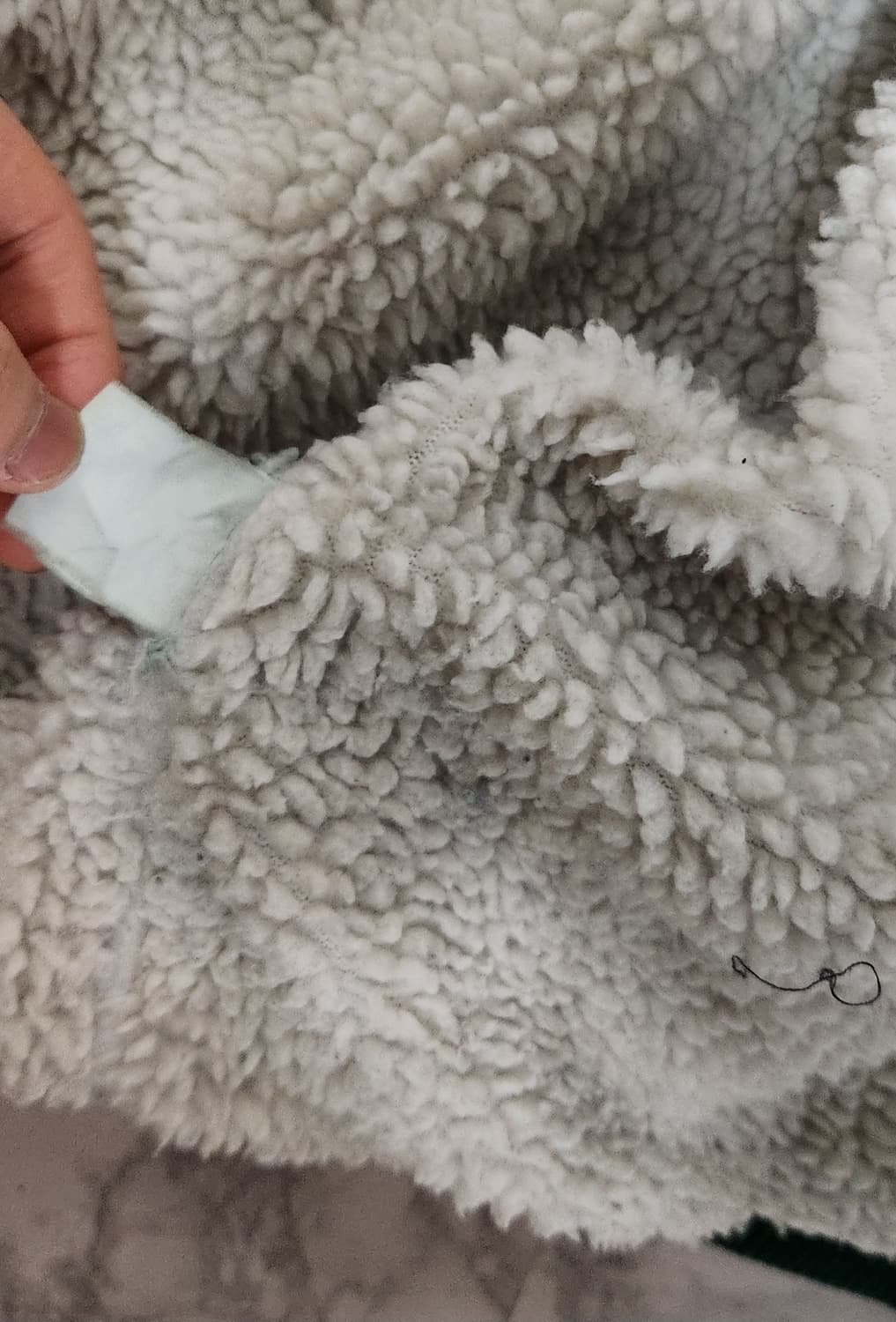 L 리복 빅로고 올드스쿨 90s 플러스 후리스 모직 자켓 상품이미지9