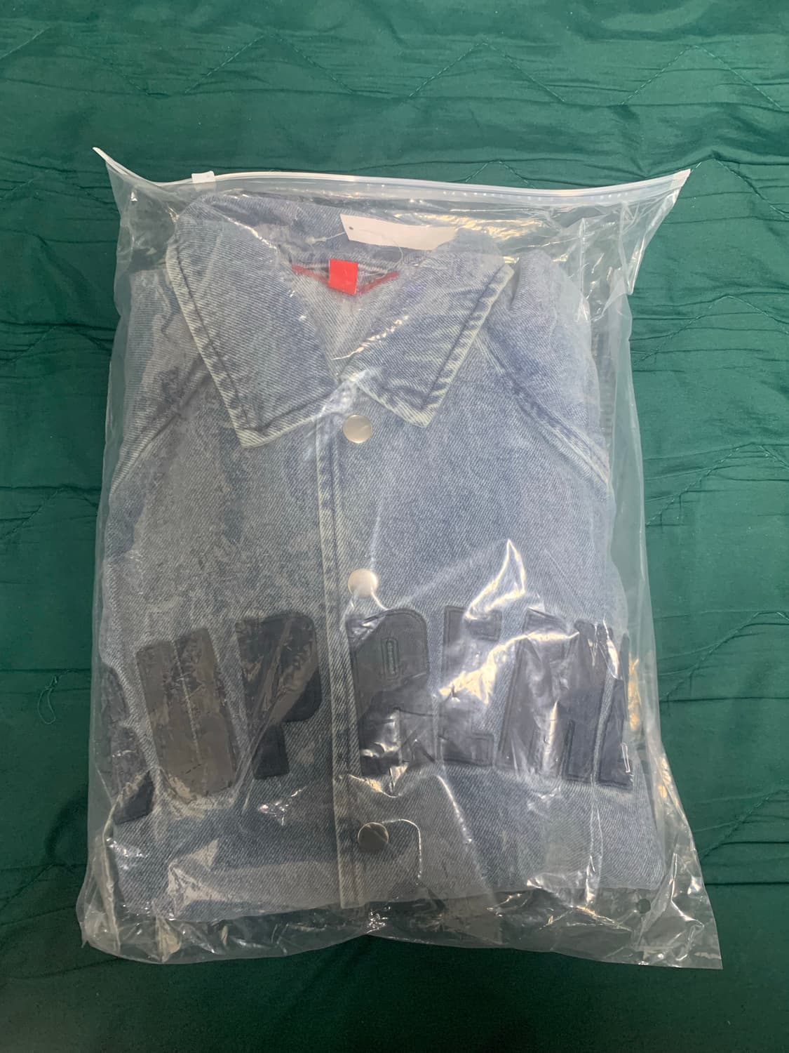 25ss 슈프림 아크 데님 코치 자켓 워시고 인디고 XL 상품이미지3