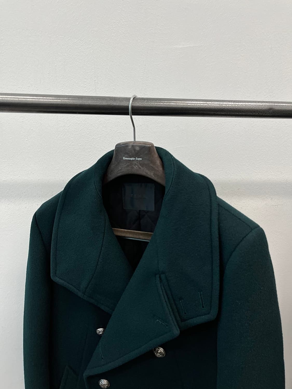 100) 타임 캐시미어 은장 피코트  상품이미지2