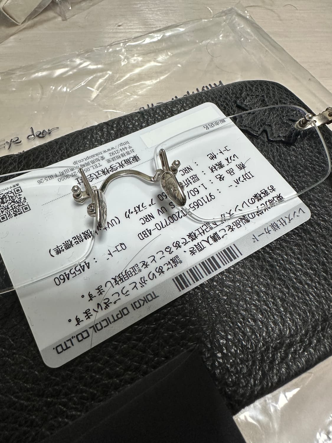 크롬하츠 샤이닝실버 필스3 무테 안경 상품이미지5