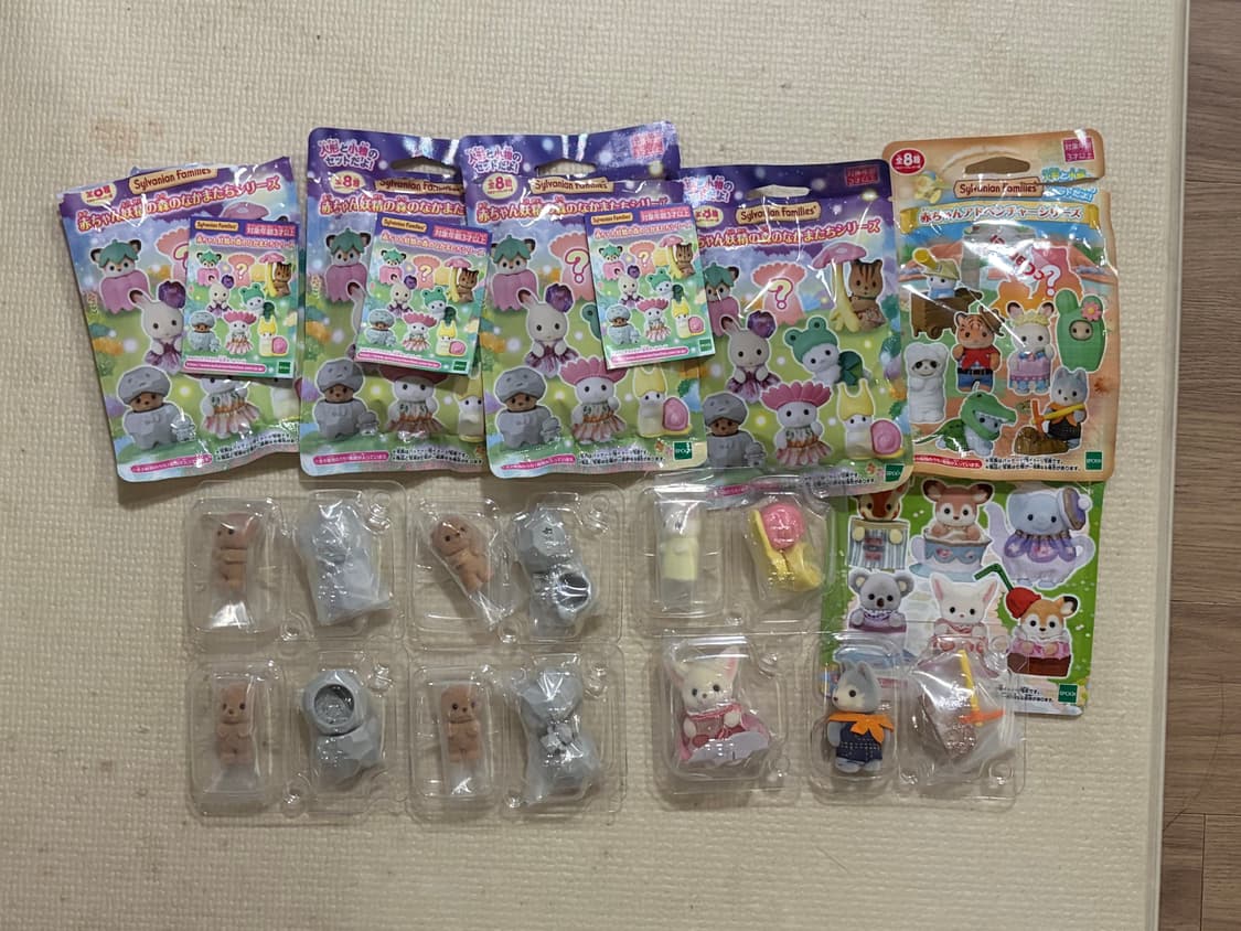 돌바니안 실바니안 블라인드팩 아기요정의 숲, 어드벤처, 티타임 상품이미지1