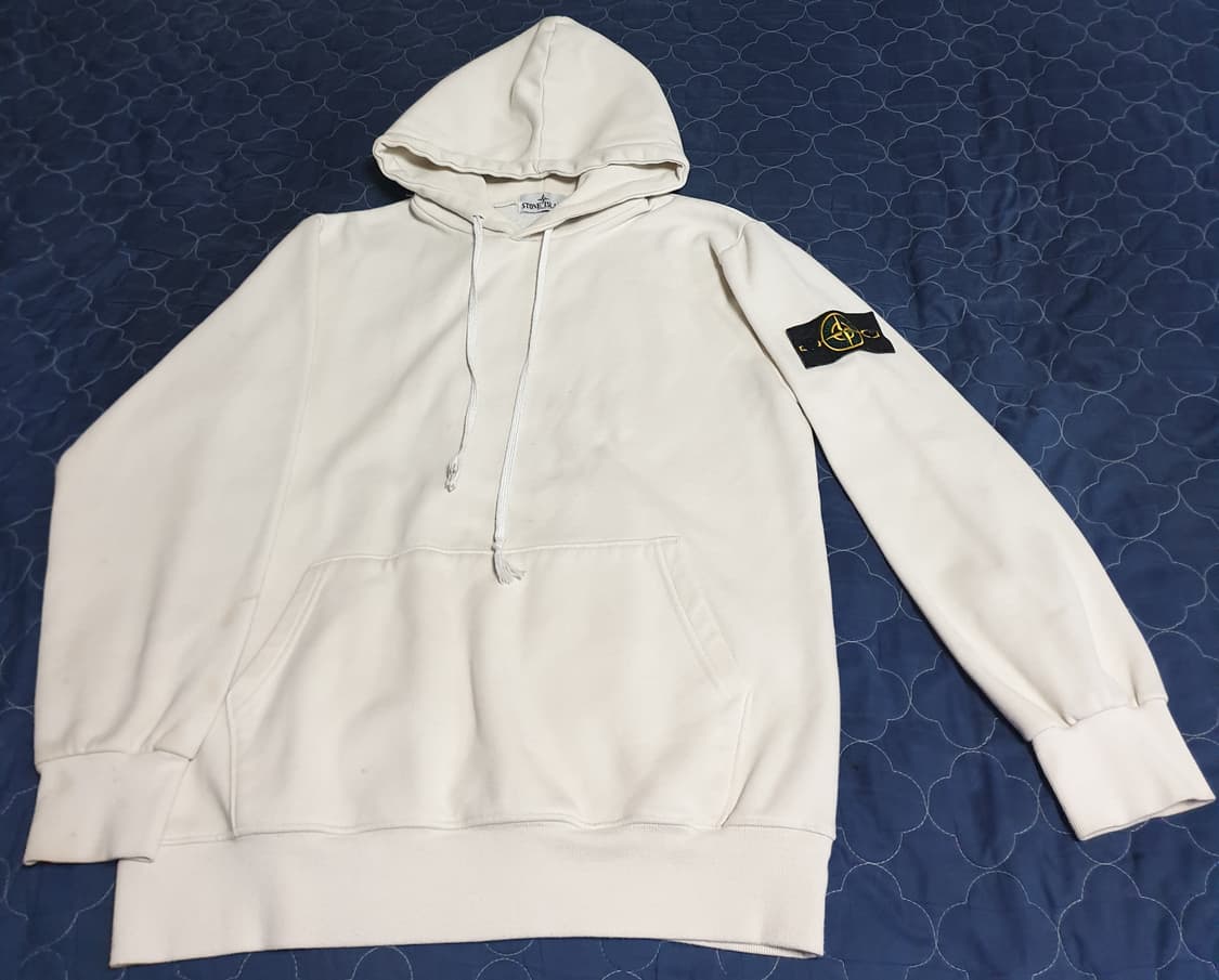 스톤아일랜드 후드티 크림 (L) 상품이미지1