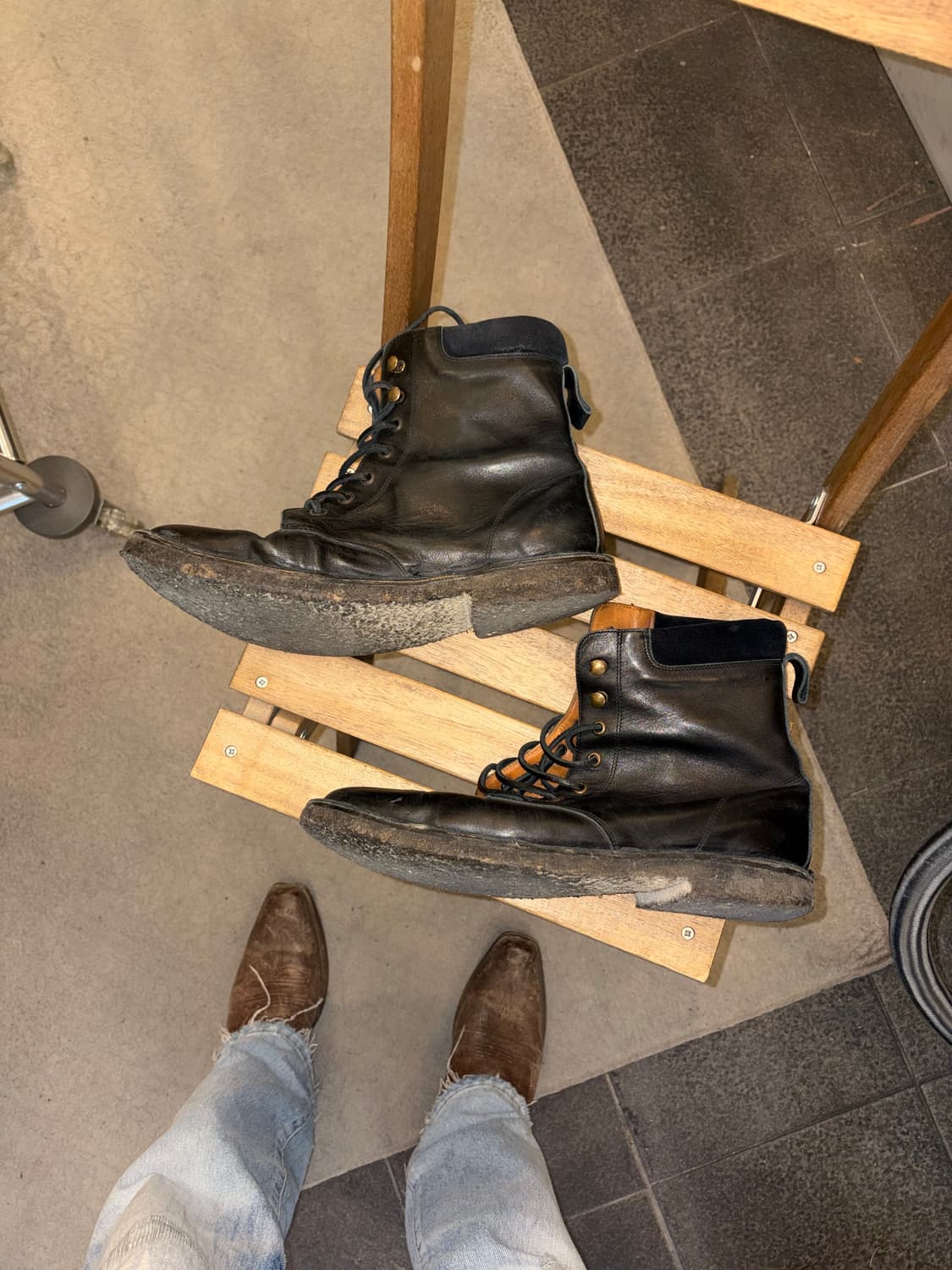 90-00’s Polo Ralph Lauren ranger boots 상품이미지9