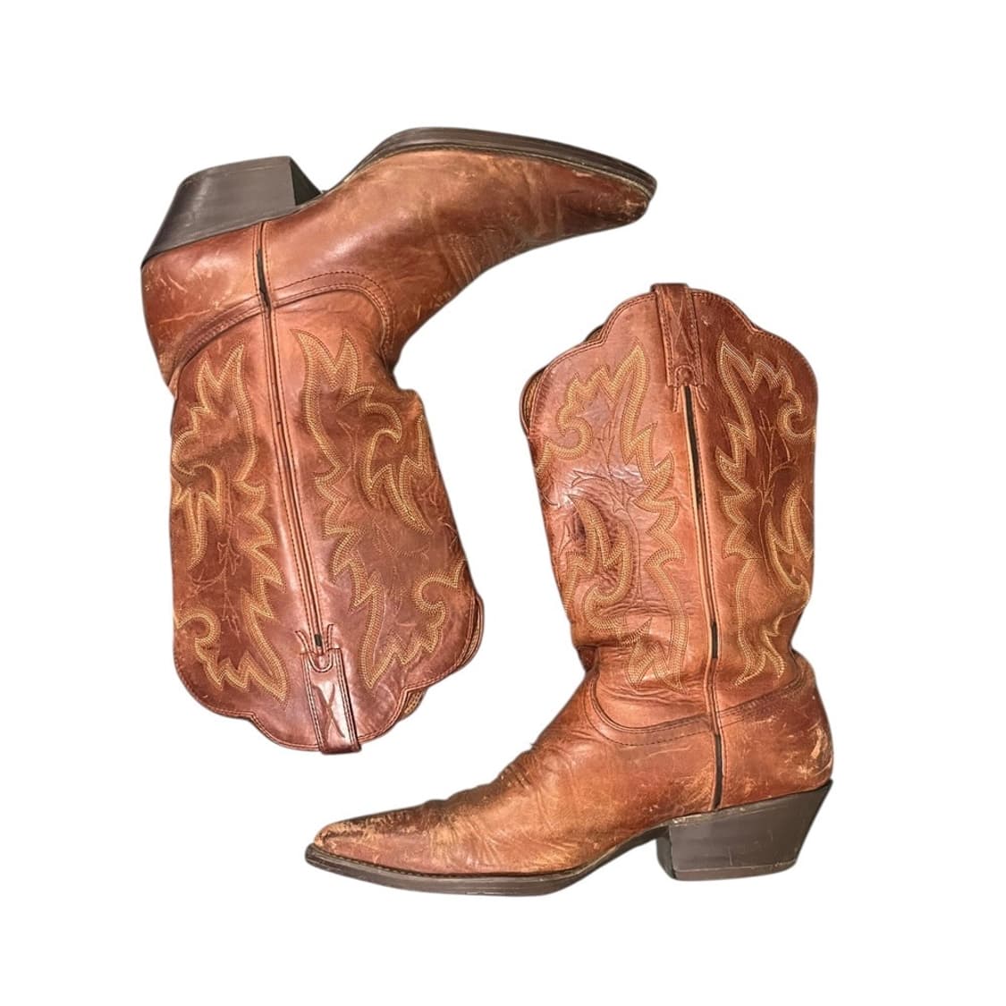 BROWN WESTERN BOOTS 상품이미지4