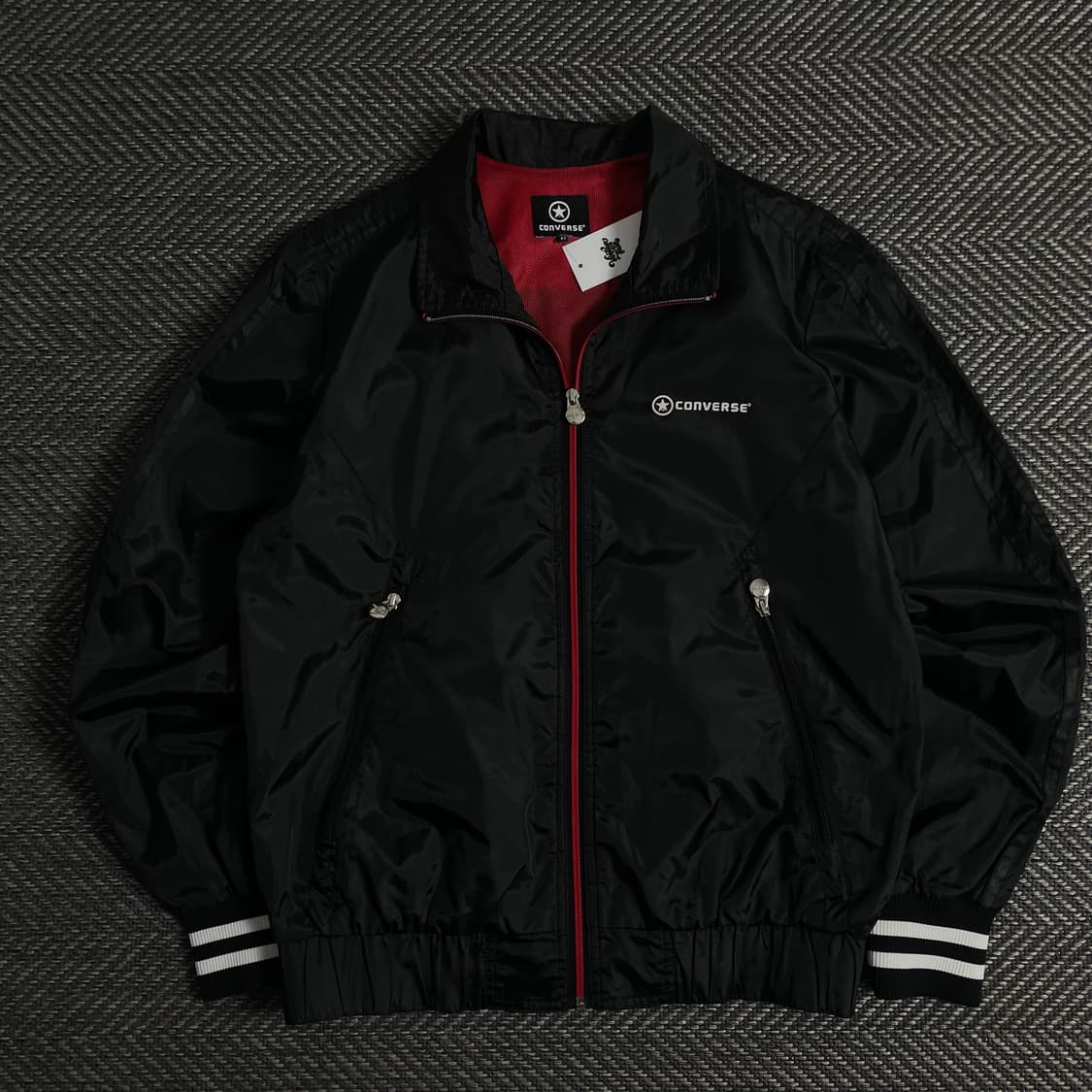 00s 컨버스 올드스쿨 디테일 우븐 트랙 자켓y 3527 상품이미지2