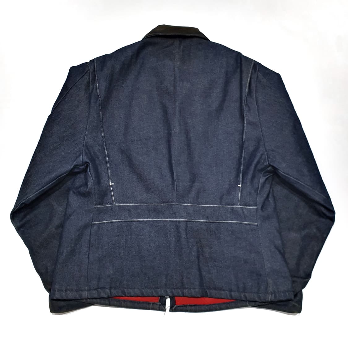 70s key 데님 하프벨트 워크자켓 46 (110) 데드스탁 상품이미지2