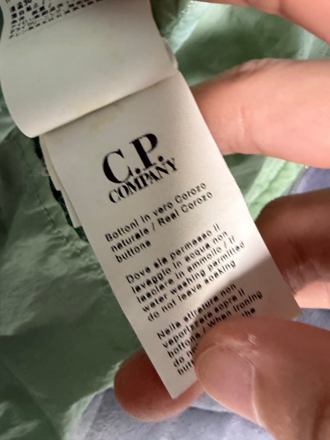 CP 컴퍼니 민트그린 바람막이 상품이미지5