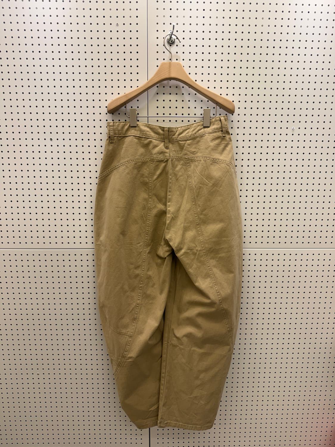 베이지 와이드 벌룬 팬츠 U471 상품이미지4