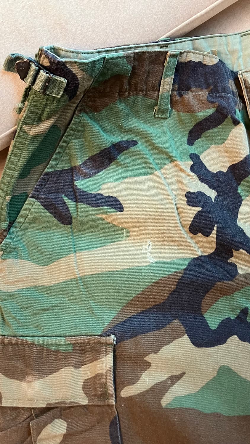 90s woodland camo bdu pants 상품이미지4