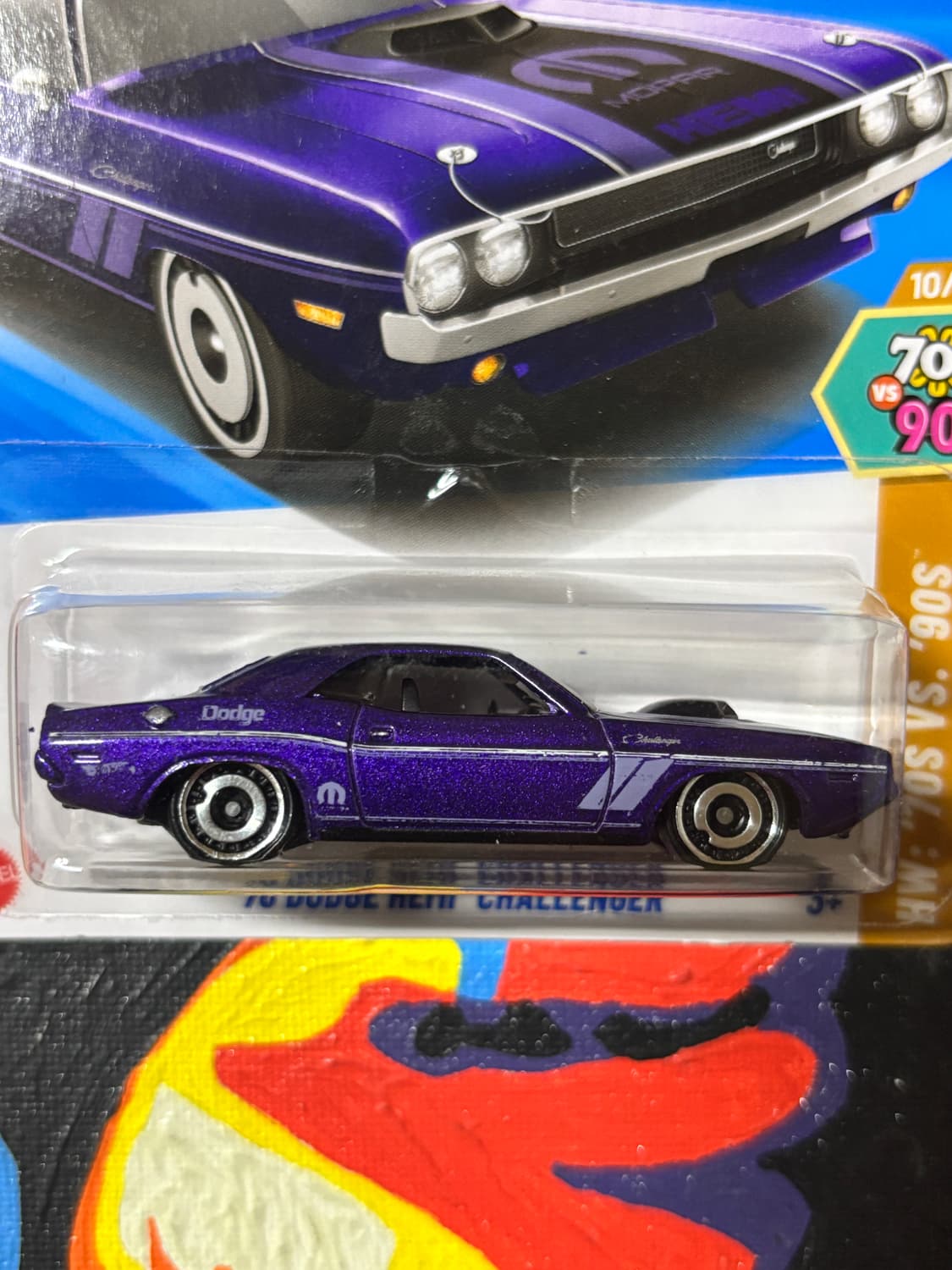 미개봉) 70 닷지 챌린저 다이캐스트 핫휠 머슬카 인테리어 소품 상품이미지5