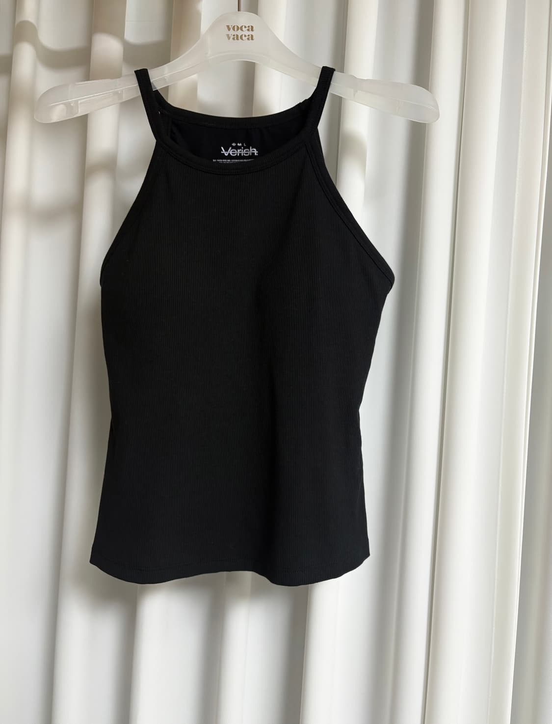 베리쉬 코튼 브라탑 홀터 상품이미지1