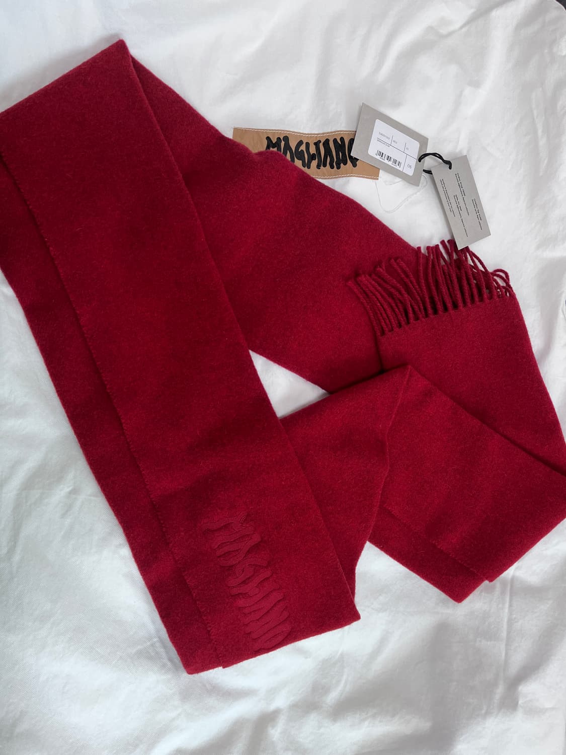 마리아노 스카프 레드 상품이미지1