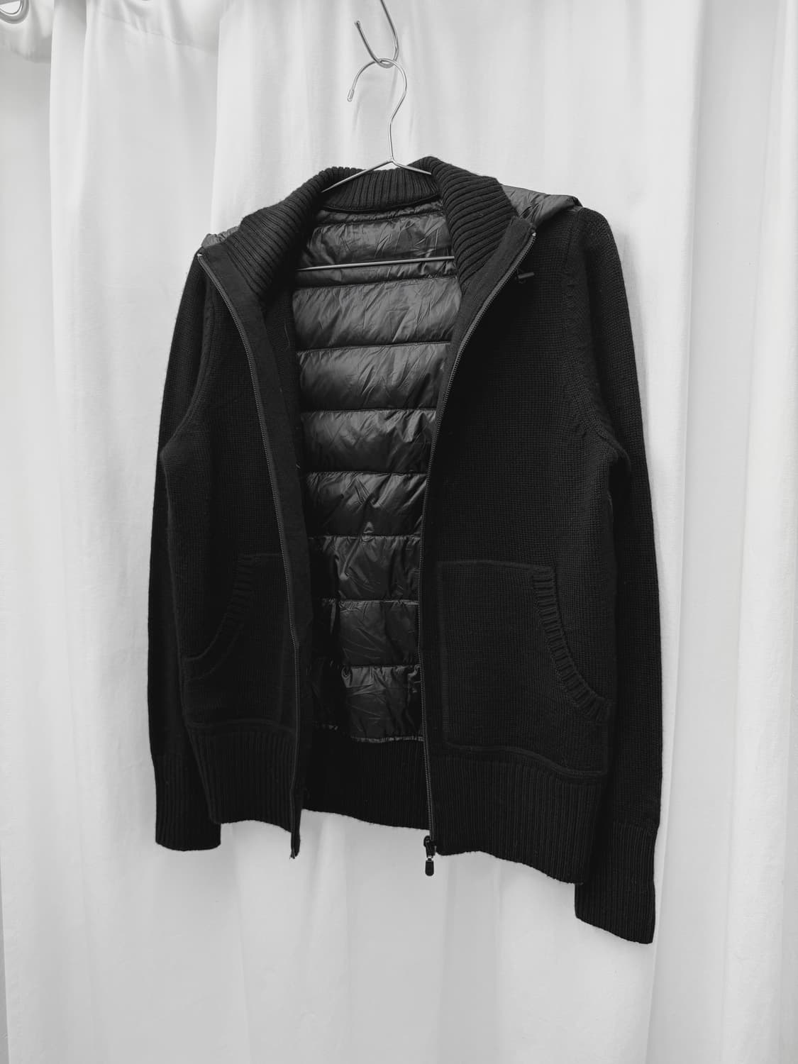 merveilleux vente 패디드 니트 후드 자켓 상품이미지3