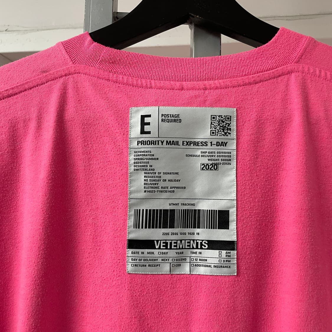 베트멍 반팔 티셔츠 핑크 - 상품이미지6