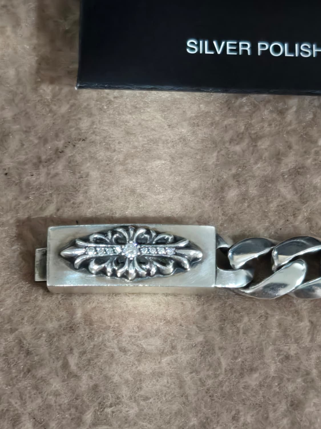 정품 크롬하츠 베이비 클래식 플로랄 파베 상품이미지4