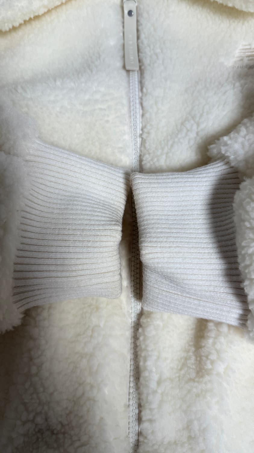 뉴발란스 플리스 크롭 투웨이 자켓 상품이미지6