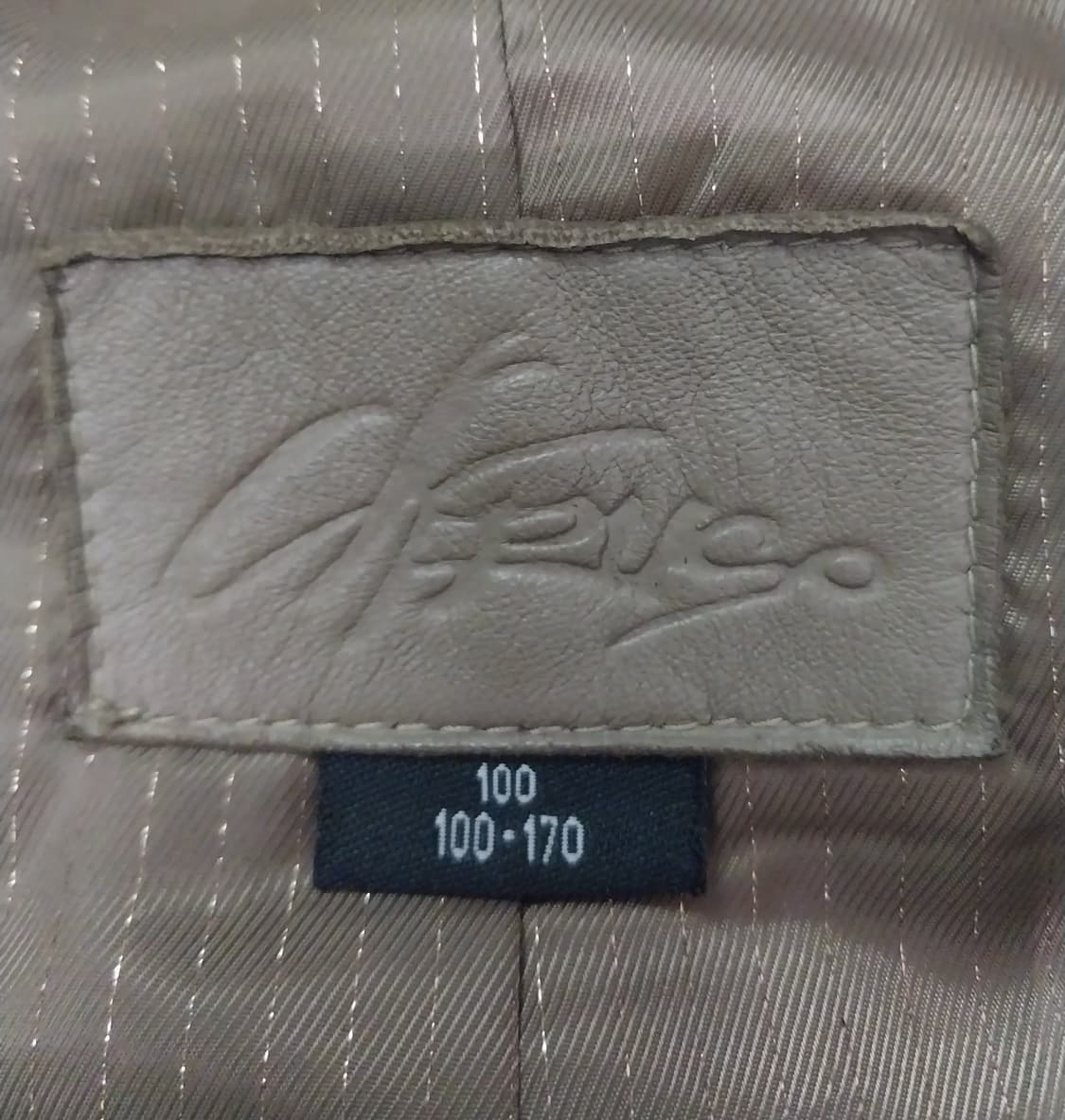 카루소 이태리 델바키오 래더 양가죽/염소가죽자켓 100 상품이미지3