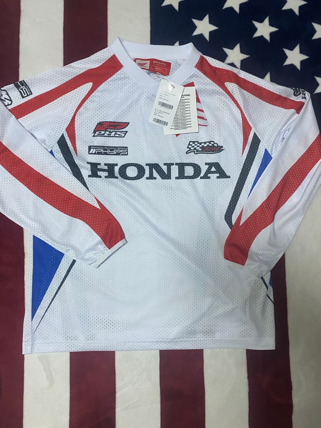 혼다 모터사이클 메쉬 롱슬리브 상품이미지1