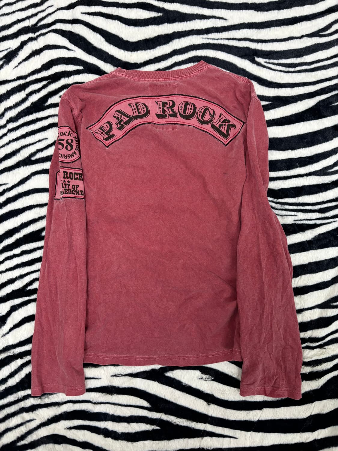 [PADROCK] Y2K Print&Lettering Sleeve 상품이미지5