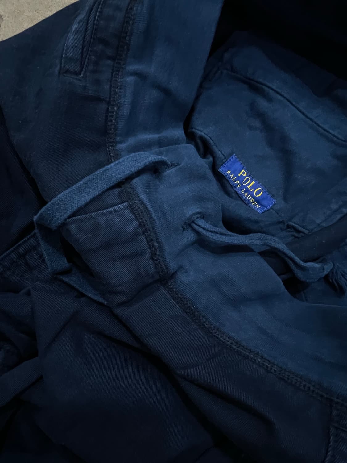 폴로랄프로렌/네이비 뱐딩조거팬츠(31“) 상품이미지3