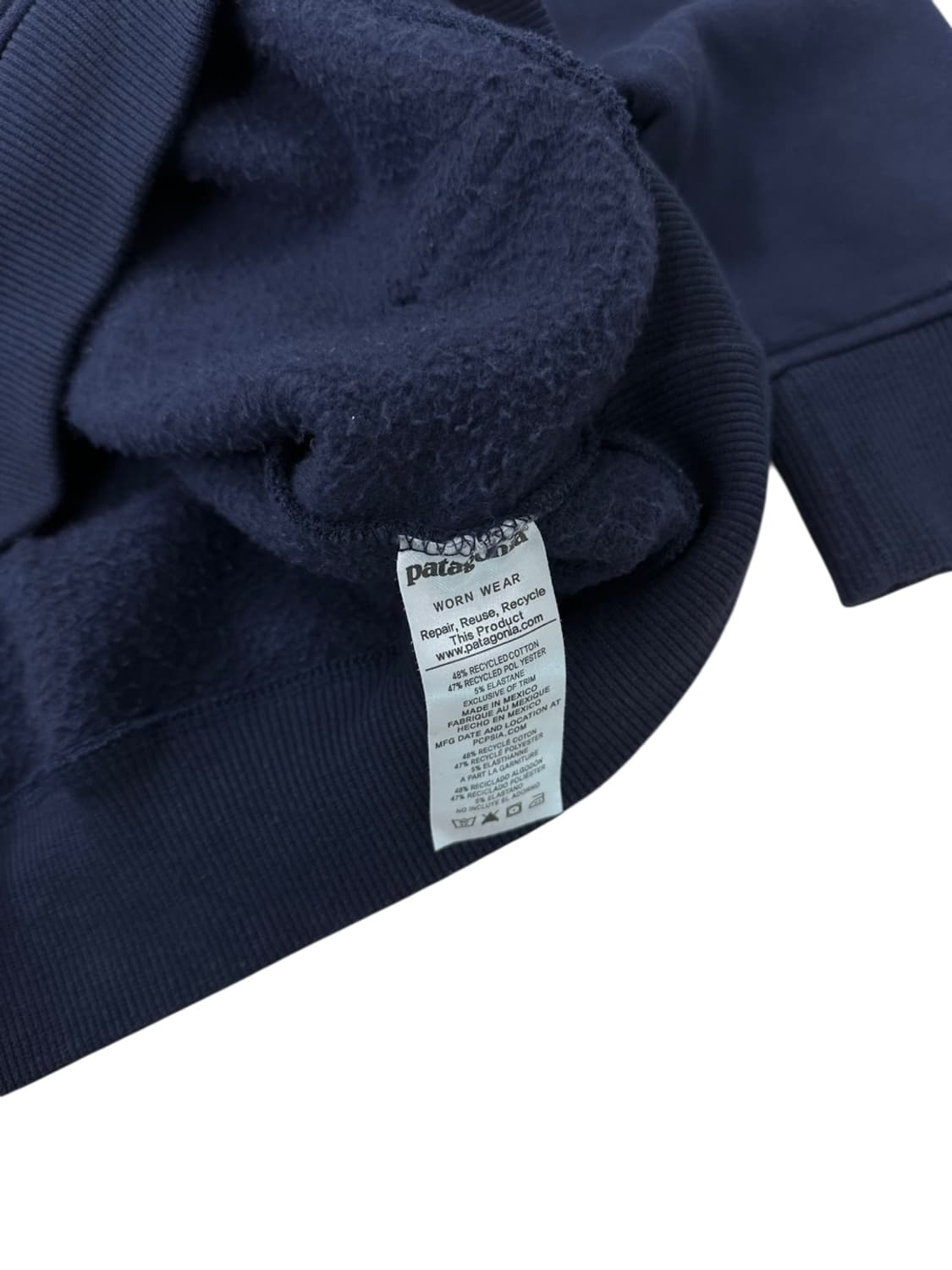 파타고니아 후드티 네이비 (S~M) 상품이미지8