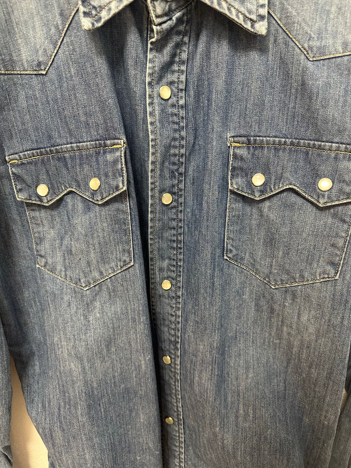 세비지 웨스턴 셔츠 XL사이즈 판매합니다 상품이미지2