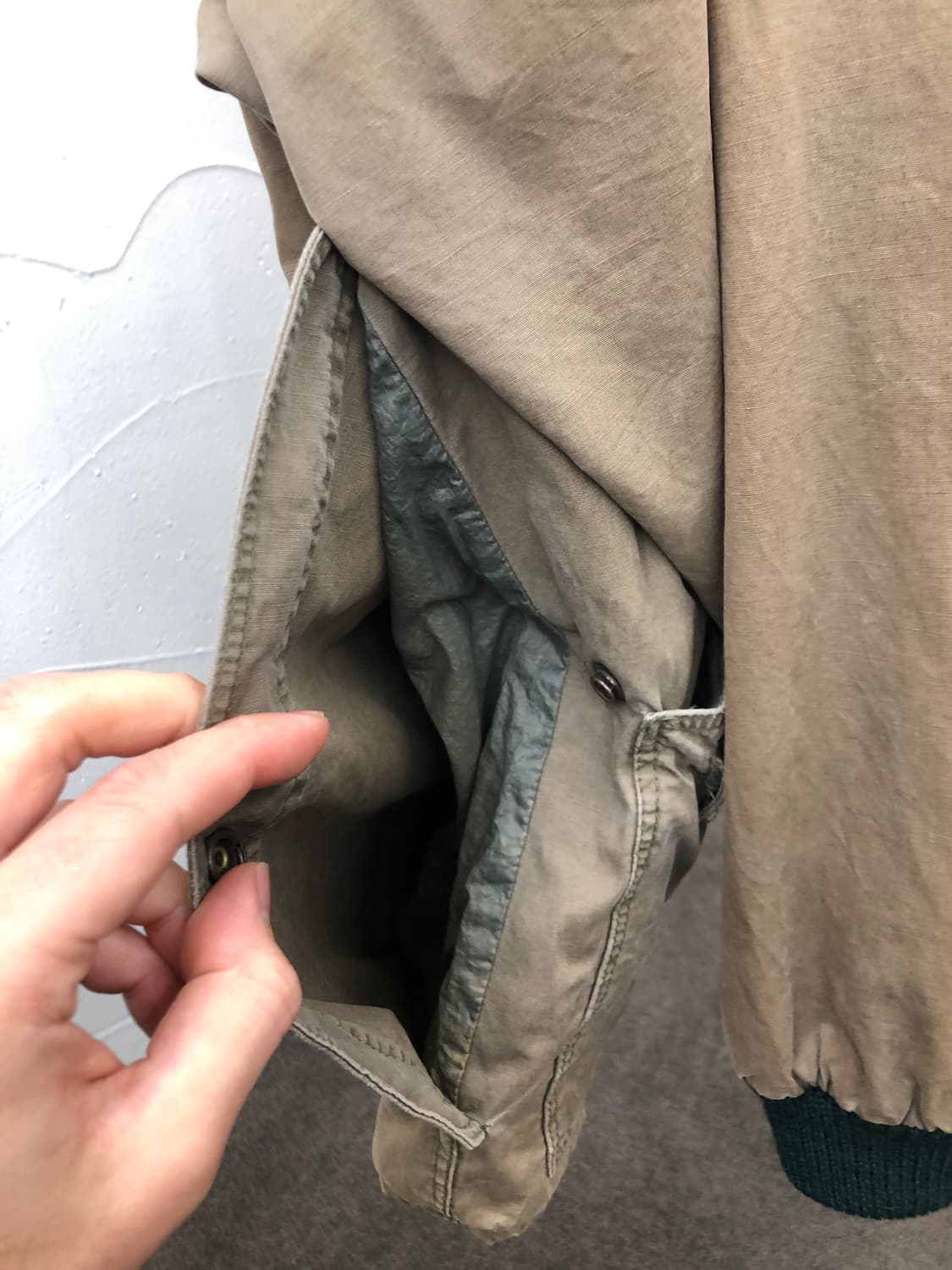 80s 미공군 플라이트 시어링 자켓 상품이미지9