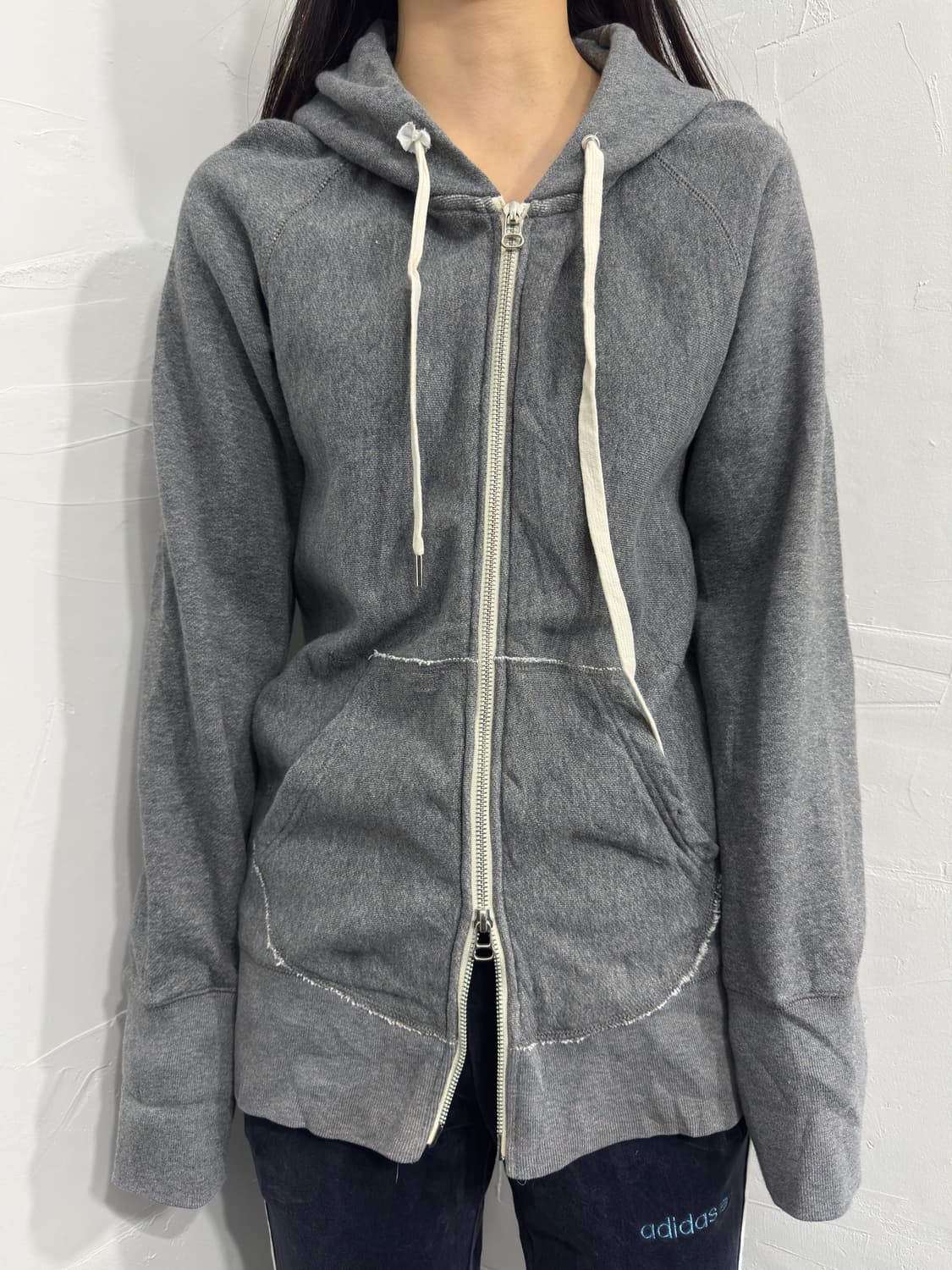everlast gray hood zipup 상품이미지1