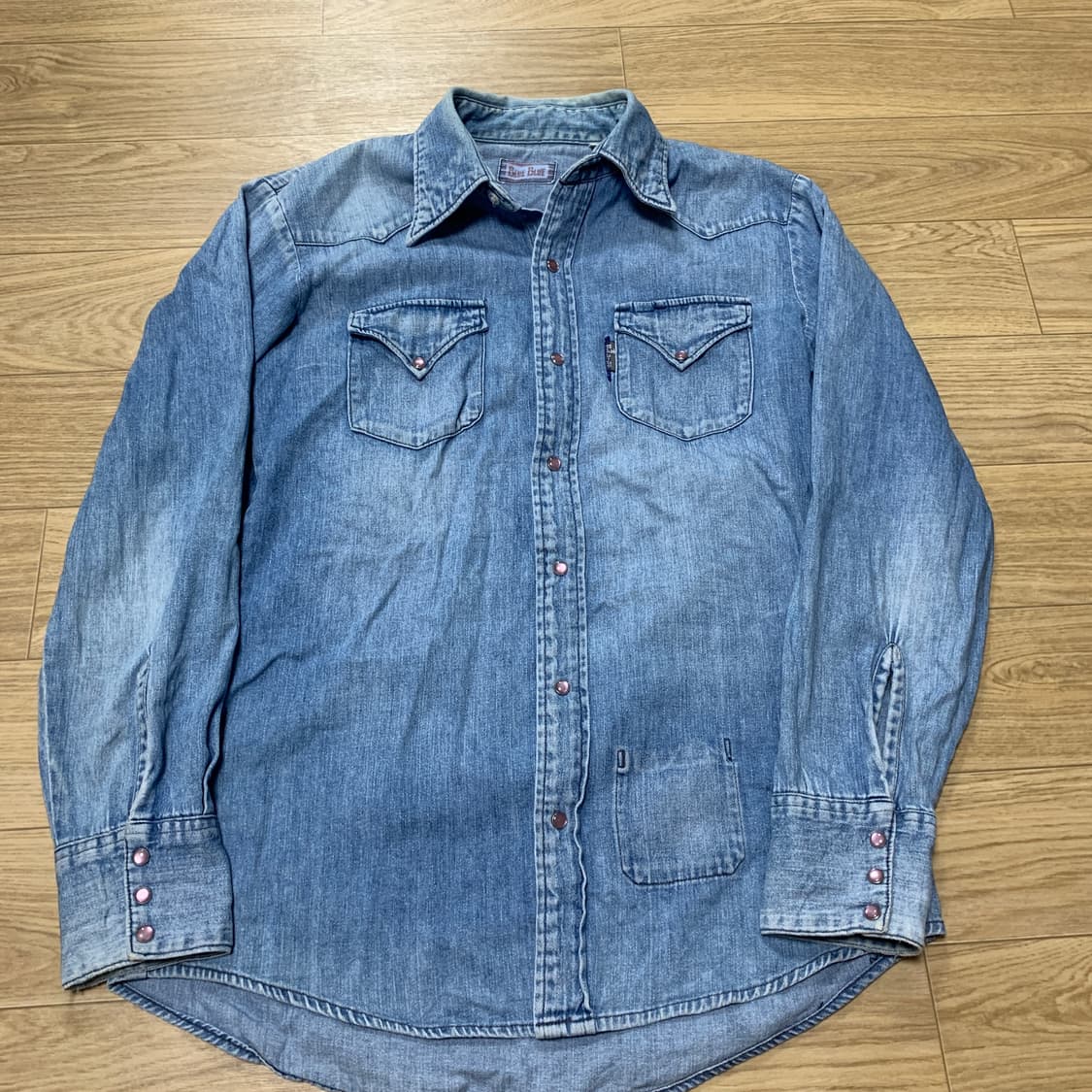 2)Blue blue 블루블루 데님 웨스턴셔츠 상품이미지2